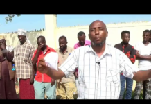 BERBERA Gudoomiyihii hore ee geelayaasha oo xidhan oo warqad qoraala saxaafad usoo diray