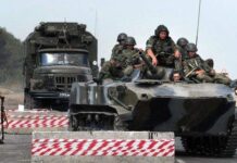 Ruushka oo 48 Sacadood ku qabsaday Casimda Ukrain sida aay muujinayan sawirada lagasoo qaaday tangiyad ruushka oo gudaha ugu jira casimad kyif