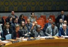 Maraykanka oo codka diidmada qayaxan ee ‘Veto’ u isticmaalay qaraarka xabbad-joojinta ee dagaalka Qaza