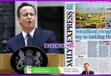 Wasiirka Arimaha Dibada Ingiriiska Ayaa Ku Baaqay In Somliland La Aqoonsado.