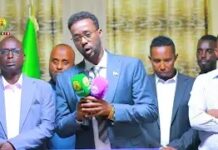 Wasiirka Ciyaaraha JSL oo si adag ugu jawaabay Masuuliyiin ka tirsan xisbiga Waddani.