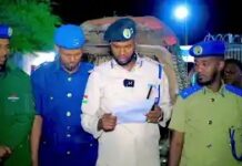 Ciidamada Booliska JSL ayaa gacanta ku dhigay gaadhi siday kootarabaan