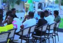 Berbera Wasiir Siciid Sulub oo kahadlay Koobka ay hanteen Kooxda dawlada Hoose ee Burco