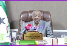 Gudoomiyihii Guddida Heer Qaran ee Qaban-qaabadii Xuskii 18 May ayaa si wayn ugu Mahadnaqay Shacabka