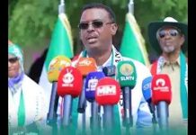 munaasibadii ugu ballaadhnayd ee 18 May” Wasiirka Warfaafinta.