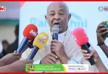 Xasan Sheekh wuxuu yidhi waxaan qadayaa talaabo kasta oon wax ku yeelaayo Somaliland” Wasiir Kaahin
