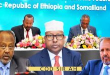 Cod sir ah: Somalia Oo Kashiftay Qorshaha Jabuuti Ee Heshiiska Somaliland & Itoobiya