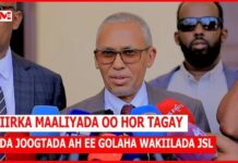 Wasiirka horumarinta maaliyadda JSL oo la kulmay gudida joogtada ah ee golaha wakiillada