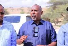 Wasiirka khayraadka Biyaha Somaliland muxuu kusoo arkay Ceelsha biyaha ee Berbera