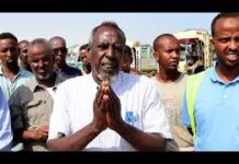 BERBERA Xubno kamida gadiidlayda oo cabasho ka muujiyay xafiiska Gaadiidka e Towfiiq