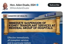 Isbitaal ku yaalla Kenya oo loo xiray eedeymo la xiriira dad xubno lagala baxay jirkooda. Muxuu anshaxa caafimaadka ka qabaa arrintan