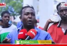 Dibadbaxyo rabshada wata oo maanta ka dhacay Muqdisho.