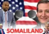 Somaliland Waan La Dhimanayaa Ayuu Yidhi Senator Ted Cruz, Xildhibaano Kalena Way Ku Soo Biireen